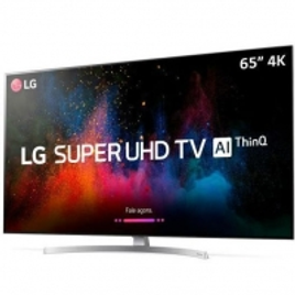 Imagem da oferta Smart TV LED 65" Super UHD 4K LG 65SK8500 4 HDMI 3 USB Wi-Fi ThinQ AI