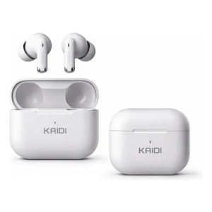 Fone Bluetooth 5.4 Sem Fio Tws Kaidi Kd780 Graves Potentes Branco