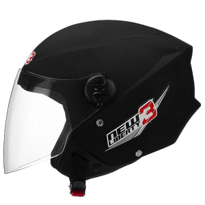 Capacete Aberto Tork Liberty Preto Fosco Tam. 60