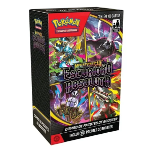 Cartas Pokémon TCG Booster Coleção Escuridão Absoluta 108 Cards Copag