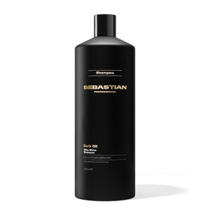 Sebastian Professional Dark Oil Shampoo de nutrição brilho e maciez para todos os tipos de cabelo 1L
