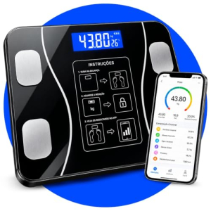 Balança Bioimpedância Digital 180kg