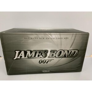 Box 007 - James Bond Ultimate Collector's Set Com 44 Discos impecáveis!