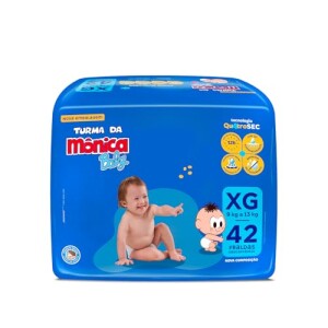 Fralda Turma Da Mônica Baby Mega Xg 42 Unidades