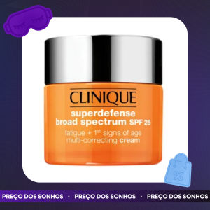 [Parcelado] [Preço dos Sonhos] Creme Redutor de Linhas Clinique Superdefense FPS 25 - 50ml