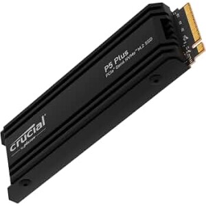 Crucial SSD interno para jogos P5 Plus 2TB NVMe NVMe M.2 com dissipador de calor compatível com PlayStation 5 (PS5)