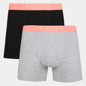 Kit Cueca Boxer Levi's C 2 Peças - P e M
