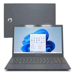 Notebook Positivo Vision C14 Lumina Bar Celeron 8gb Ram 128gb Emmc Windows 11 Tela 14" Polegadas Hd Antirreflexo Tecla Link – Cinza