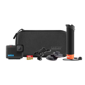 Gopro Hero Bundle - Kit Câmera de Ação Compacta 4K Com Acessórios 12Mp Estabilização Hypersmooth À Prova D'Ág
