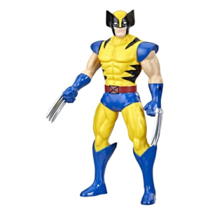 Marvel Action Figure Wolverine Mighty Hero Series - Brinquedo de Herói com 24 cm Articulado - A partir de 4 Anos