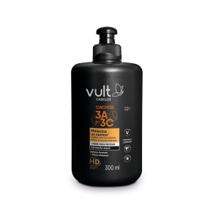 Vult Creme para Pentear Definição Suave Cachos 3A a 3C 300ml