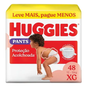 Fralda Huggies Proteção Alcochoada Pants