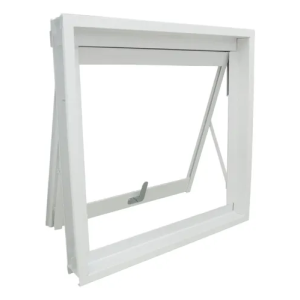 Janela Basculante Vitro Aço 50x50cm Quadrada Espaco Abda