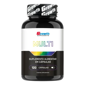 Multivitamínico Growth Supplements em cápsula Sem sabor x 100g de 120 un