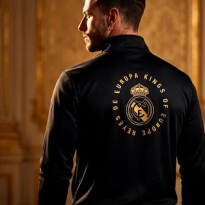 Jaqueta Real Madrid Gold Legacy Masculina
