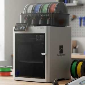 Impressora 3D Bambulab P2S P2S combo AMS impressão colorida alta precisão