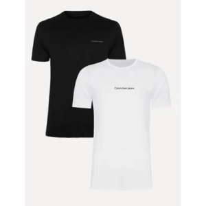 Kit 2 Camisetas Calvin Klein | Small Logo Masculina