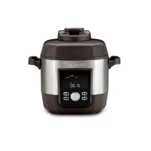 Panela de Pressão Elétrica Cuisinart 5,7 Litros Multicooker de Alta Pressão 1800W