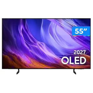Samsung Vision AI TV 55" OLED 4K S85H 262027 Pacote Gamer Premium G-Sync Vision AI Companion Pro Painel 120hz