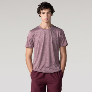 Camiseta Masculina Oxer Manga Curta Malha Mescla Basic