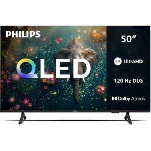 Smart TV Philips 50" 4K QLED 50PQG781178 Comando de Voz Bluetooth