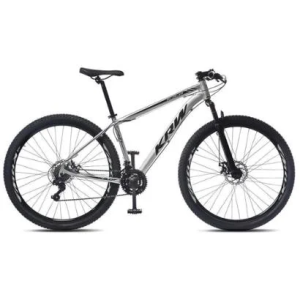 Bicicleta aro 29 KRW Alumínio 24 Vel Marchas Freio a Disco Suspensão dianteira Mountain Bike X32