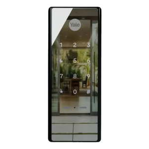 Fechadura Digital Yale Reflecta Sobrepor Espelhada Senha IP55 Externa Resistente Chuva Sol