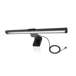 Luminária de Teto para Monitor 3 Temperaturas de Cor 5W USB 4800mAh Sem Reflexo na Tela com Ajuste de Brilho e Controle por Toque