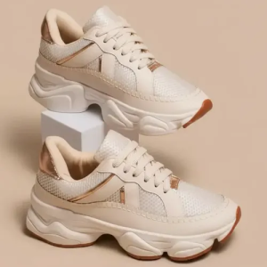 Tênis Plataforma Casual Chunky