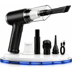 Mini Aspirador De Pó Portátil Mini Soprador 3em1 Usb 1 Refil 1 Refil 120w