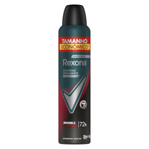 Rexona Antitranspirante Masculino Aerossol Antibacterial e Invisible 250 ML, Leve Mais Pague Menos, Embalagem Pode Variar
