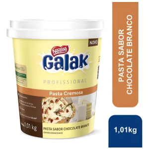 Recheio de chocolate Branco Nestlé Galak Profissional 1.01kg