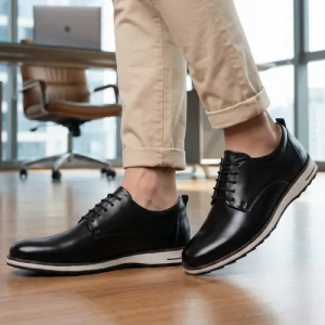 Sapato Social Masculino Oxford Casual Confortável Derby