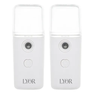 Kit 2 Mini Umidificador De Ar Recarregável 35ml Lyor