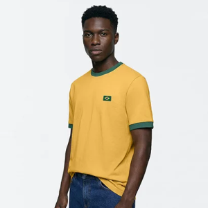 Camiseta Hering Brasil Masculina - Tam M