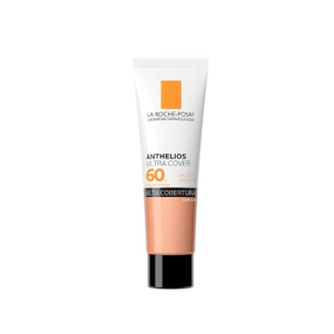 La Roche-posay, Ultra Cover, Protetor Solar Com Cor E Performance De Maquiagem, 12h De Cobertura De Base Em Uma Única Camada, Textura Fluida, Oil Fre