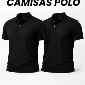 Kit 2 Camisas Gola Polo Piquet