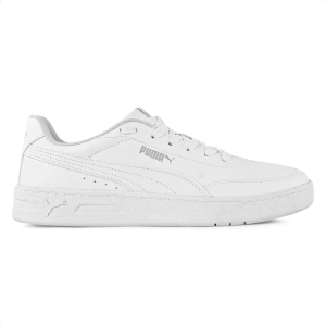 Tênis Puma Court Classic Clean Masculino Branco - Lojas Renner