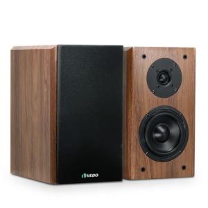 VEDO Caixa acústica passiva de estante 5,5 polegadas 200W alto-falante HIFI,estéreo de duas vias com altas e média