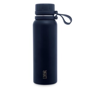 Lyor - Garrafa Térmica De Aço Inox Explorer Azul 650ml