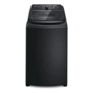 Máquina de Lavar Electrolux 14.5kg Preta Efficient Cesto Inox 220v