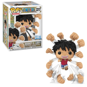 Boneco Funko Pop! Prem Excl One Piece Luffy Gomu No Gatling