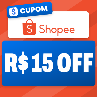 Cupom Shopee: R$ 15 OFF acima de R$ 99