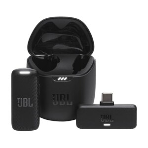 Microfone Sem Fio JBL Quantum Stream Lapela, USB-C