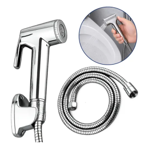 Ducha Higiênica Inox Com Registro Luxo E Alta Durabilidade