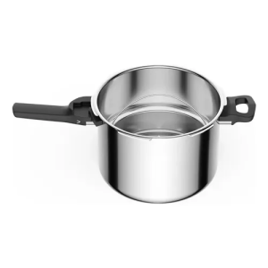 Panela De Pressão Rochedo Trendy Trendy 6 Litros Cinza (aço Inox)