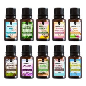 Kit 10 Essências Para Aromatizador E Difusor A Base De Água