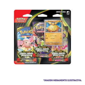 Pokémon TCG: Mega Evolução - 3-Pack Blister