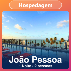 Hospedagem em João Pessoa com Café da Manhã (1 Noite)