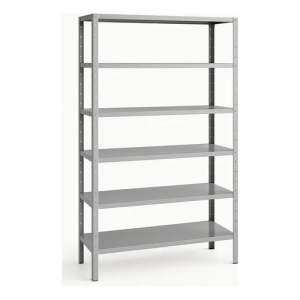 Estante De Aço Galvanizado 6 Prateleiras 198x90cm Resistente